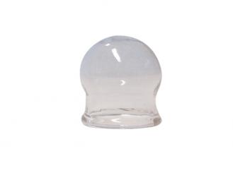 Schröpfkopf Ø 5,0 cm, dickwandiges gepresstes Glas, ohne Olive, ohne Ball 1x1 Stück 
