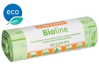 Bioline® Bio-Abfallbeutel 20 Liter, natur 1x50 Stück 
