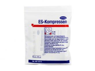ES-Kompressen, 5 x 5 cm, steril, 8-fach 1x10 Stück 
