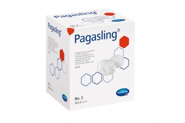 Pagasling® Schlinggazetupfer Gr. 3 pflaumengroß steril 20x5 Stück 
