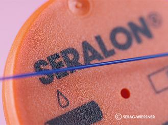 Seralon® blau DS18, USP 3/0, metric 2, 50 cm 1x24 Stück 