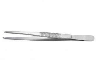 Chirurgische Pinzette, Standardmodell, 2 Zähne, 14,5 cm >rk< 1x1 Stück 