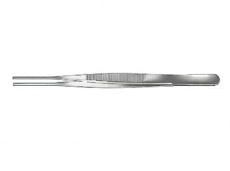 Chirurgische Pinzette, schmale Ausführung, 2 Zähne, 14,5 cm 1x1 Stück 
