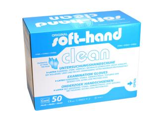Soft-hand Clean® Latex-Handschuh, Gr. M 1x50 Paar 