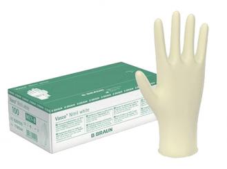 B.Braun Vasco® Nitril white Handschuhe, Gr. S 1x100 Stück 