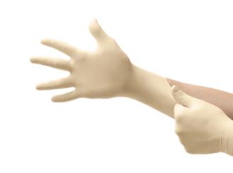 Micro-touch® Coated Latex-Handschuhe, Gr. M 1x100 Stück 