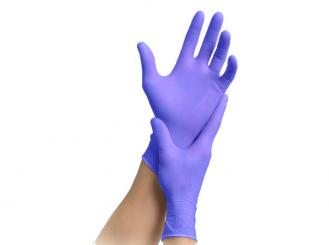 MaiMed®-solution 100 Nitril-Handschuhe, blue violet, Gr. M 1x100 Stück 