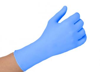 Nobaglove® Nitril Ultra Handschuhe, pf., blau-violett, Gr XL. 1x100 Stück 