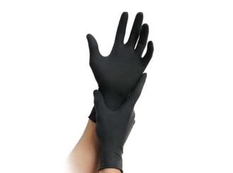 MaiMed® Nitril Black Nitril-Handschuhe, Gr. XL 1x100 Stück 