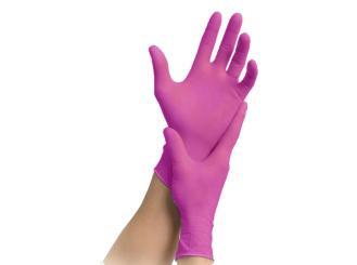 MaiMed®-solution magenta Nitril-Handschuhe, Gr. M 1x100 Stück 