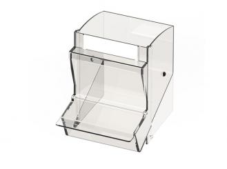 Einzelschütte klein für PicBox®, mit Staubschutzdeckel 1x1 Stück 