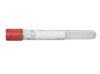 BD Vacutainer® Serumröhrchen 6 ml 13 x 100 mm mit Etikett rot 1x100 Stück 