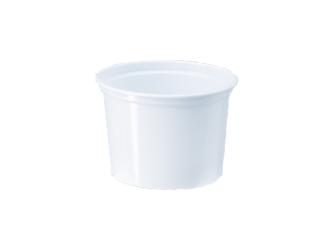 Urinbecher ohne Deckel, transparent, 100 ml, PS 1x50 Stück 