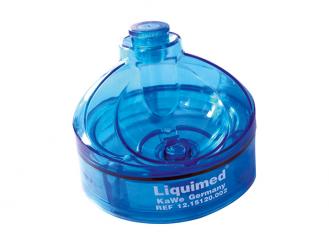 Tupferbefeuchter Liquimed 100 ml, Kunststoff, blau 1x1 Stück 