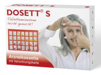 Dosett® S Arzneikassette rot 15 x 10 x 2,5 cm 1x1 Stück 