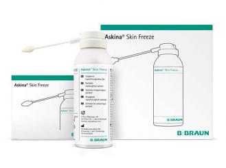 Askina® Skin freeze Kryospray, Hilfsmittel bei gutartigen Hautveränderungen 1x1 Set 