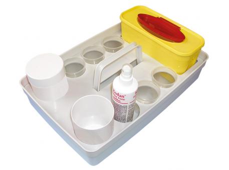 Safety-Tray Version II, Tablett zur Blutentnahme 1x1 Set 