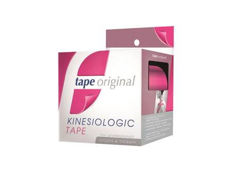Kinesiologie Tape original 5 m x 5 cm, pink 1x1 Rollen 