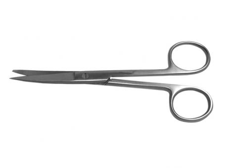 Einmalinstrument (steril) chirurgische Schere, schlank, geb., sp/st, 14,5 cm 1x10 Stück 