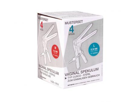 Mediware® Vaginal-Spekulum Musterset, Cusco, 1x5 Stück 