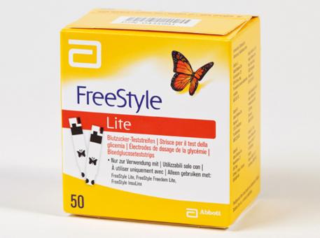 FreeStyle Lite Blutzucker Teststreifen 1x50 Stück 