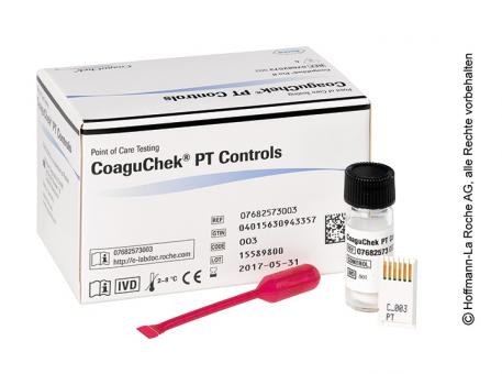 CoaguChek® PT Control 1x4 Stück 
