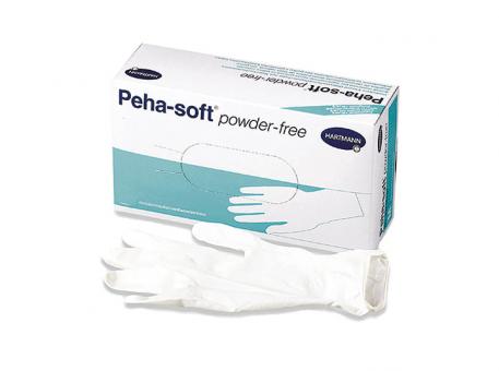 Peha-soft® powder-free Latex-Handschuhe, Gr. L 1x100 Stück 