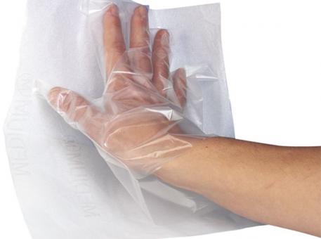 Soft-hand Copolymer Folien-Handschuhe, steril, einzeln verpackt, Gr. L 1x50 Paar 