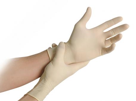MaiMed®-soft PF Latex-Handschuhe, Gr. S 1x100 Stück 