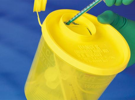 Servobox Standard transparent mit gelbem Deckel 1500 ml 1x100 Stück 