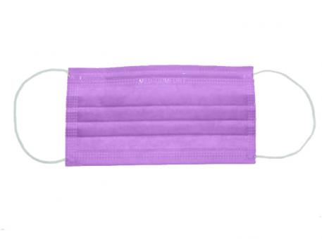 Mund-Nasenschutz Med-Comfort, lila, Typ II R, Vlies 1x50 Stück 