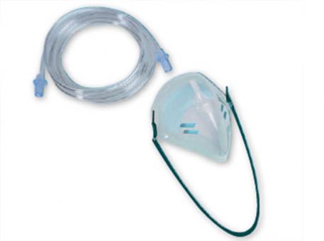 Sauerstoff-Inhalationsmaske für Erwachsene 1x1 Stück 