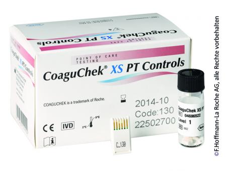 CoaguChek® XS PT Controls 1x4 Stück 
